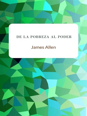 cover image of De la pobreza al poder (traducido)